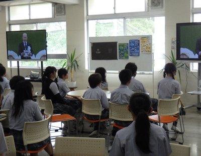 8月9日平和学習～「真の平和」を築くために～