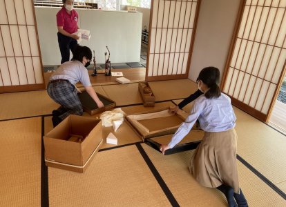 五月飾りの片づけ