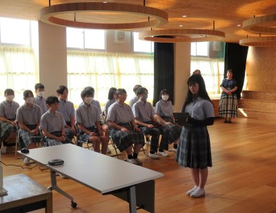 2学期始業式