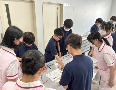 G7・G8歯科衛生士体験に行きました