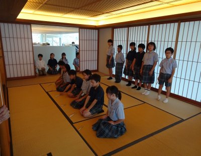 小学5年生　学習発表会(茶道)