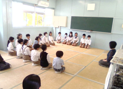 3年1組 茶道 (2)