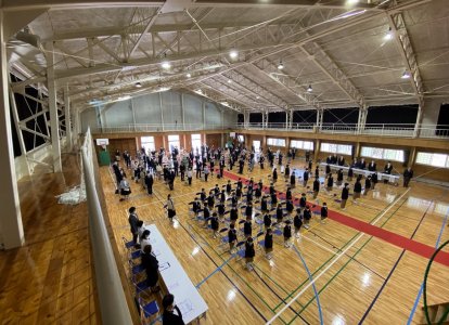 入学式は、新入生と保護者のみの参加となりましたが、在校生が新入生の歓迎の気持ちを込めてフォトスポットを作成しました。