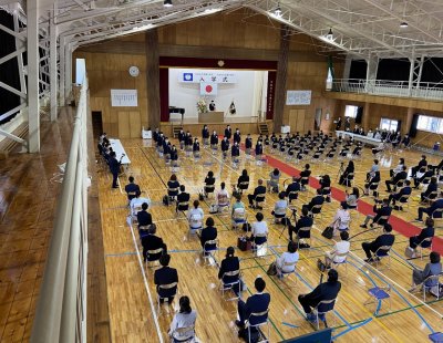 第4回入学式を行いました。
