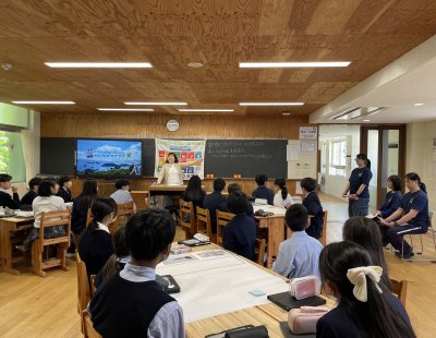 卒業生講話「美しい九十九島を未来へつなぐために」