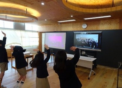 仙台白百合学園のみなさん、すてきな発表ありがとうございました。