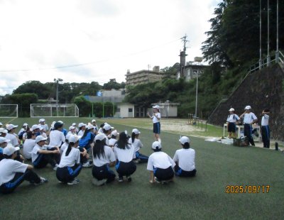 生徒会主催レクリエーション「水鉄砲大会」