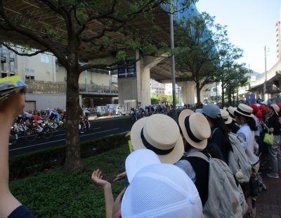 ツール・ド・九州2025佐世保クリテリウム観戦(小学5年生・中学2年生)