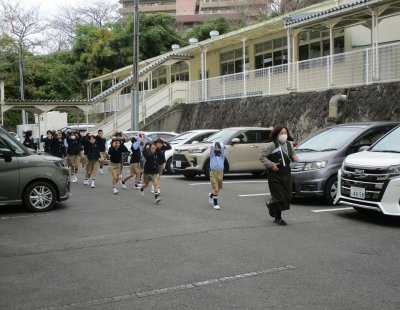 避難訓練を行いました。