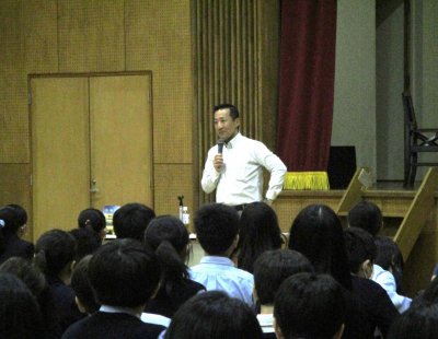 生活習慣講演会「目標達成のために必要な生活習慣」