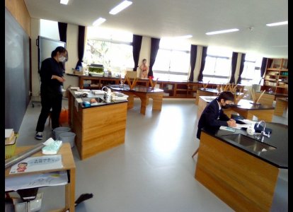 中学校昼休みの様子