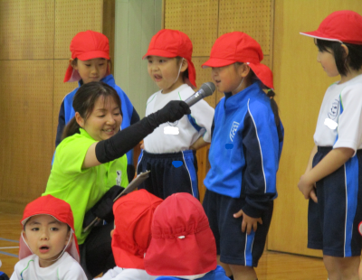 １年生の紹介とスポーツフェスティバルの結団式がありました