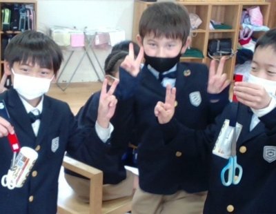 小3　理科「じしゃくのふしぎ」を楽しみました。