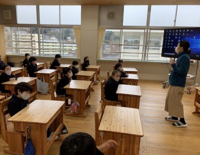 小１　節分です！