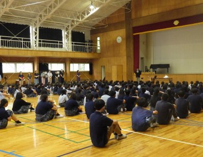 「いのちかがやく強調月間」校長講話