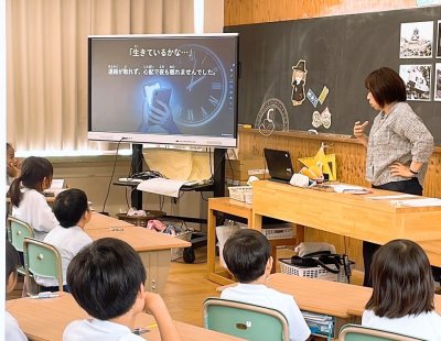 3年生道徳授業参観・給食試食会を行いました！