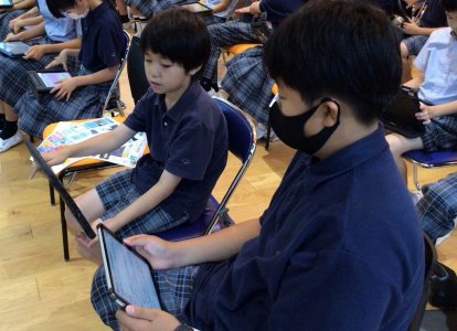 南極とのオンライン授業 (5)