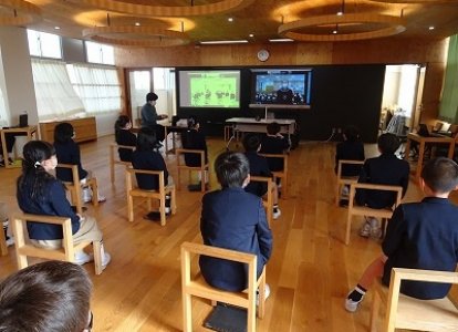 仙台白百合学園との交流会