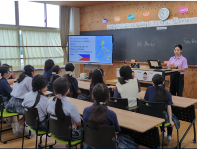 【ミニ留学】フィリピンの文化を学ぶ授業を実施しました