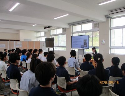 恒久平和を築く　～平和学習講話～