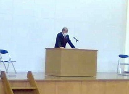 校長先生のお話