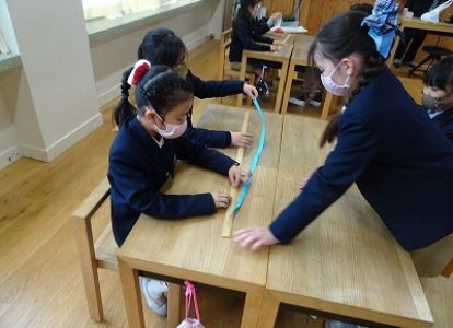 算数の学習をしながら文化の違いに触れた学習ができました。