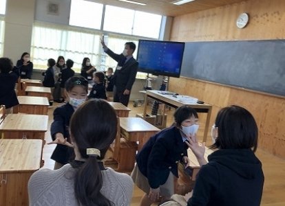 小1算数科 授業参観