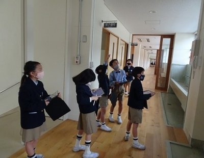 小3社会　学校の消防設備をさがせ！