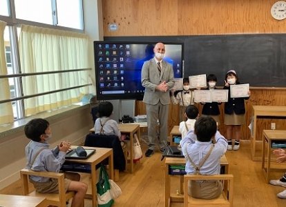 小3　英語暗唱大会