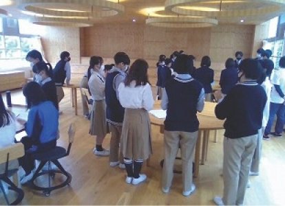 中学２年生・１年生　クラッピング合同練習
