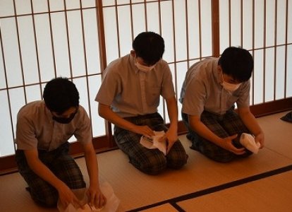 世界に一つだけのオリジナルのお茶碗です。