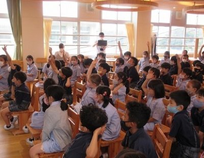 小学校　凸版社会科見学PLAZA21に参加しました