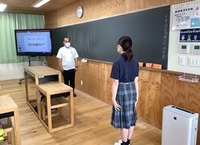 佐世保空襲慰霊の日　校長先生の講話