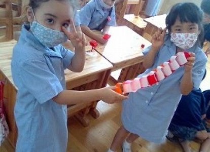 小1算数「どちらがながい」の学習