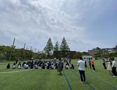第1回避難訓練を行いました。
