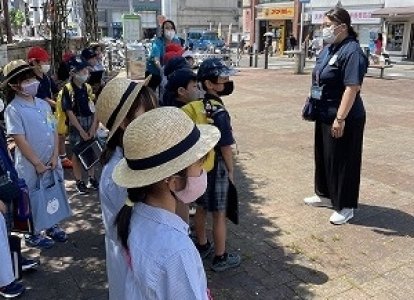 小2生活科「レッツゴー町たんけん」