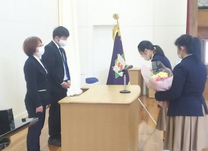 離任式