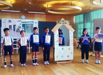 小学校英語劇　「Peter Rabbit」（小学2年生）