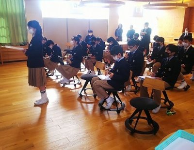 白百合学園学園とのリモートでの交流学習！