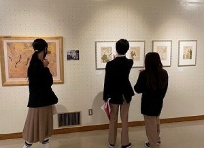 ロートレックと136人の画家展