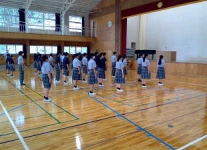２学期学級委員任命式