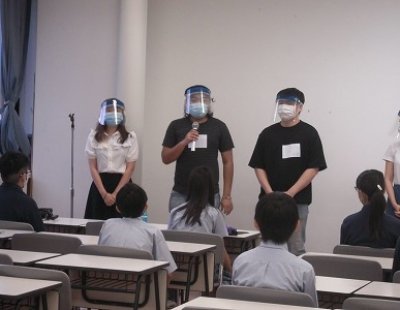 長崎国際大学に行ってきました！（中学２年生）➀
