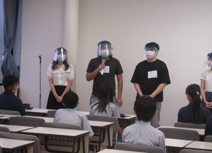 長崎国際大学に行ってきました！（中学２年生）➀