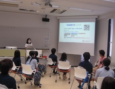 長崎国際大学に行ってきました！（中学１年生）➀