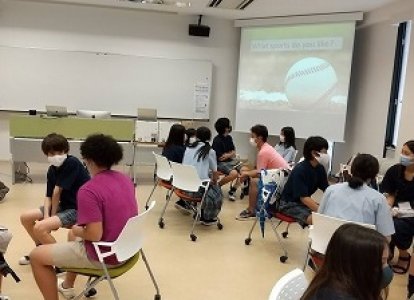 長崎国際大学に行ってきました！（中学１年生）➀
