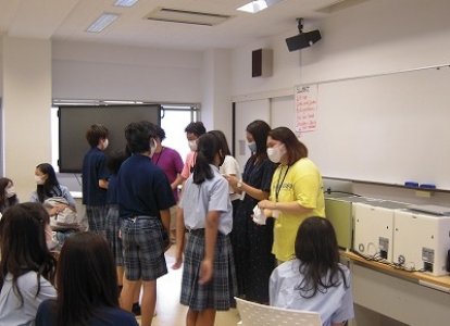 長崎国際大学に行ってきました！（中学１年生）②