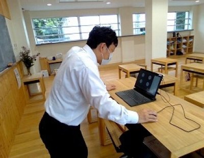 小学校２年生も遠隔やってます！