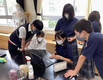 中学1年生探求（理科）高専共同プロジェクト第3回目を実施しました！