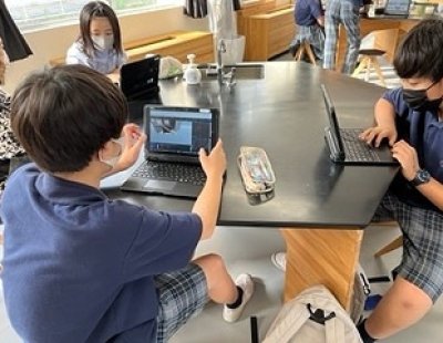 中学校1年生探求（理科）高専共同プロジェクト第4回目を実施しました！
