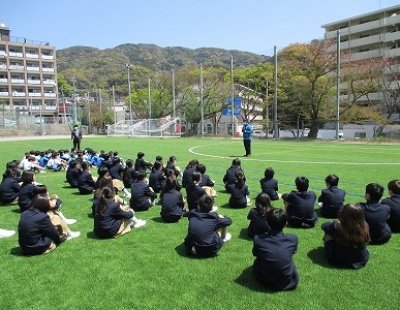 避難訓練を行いました。